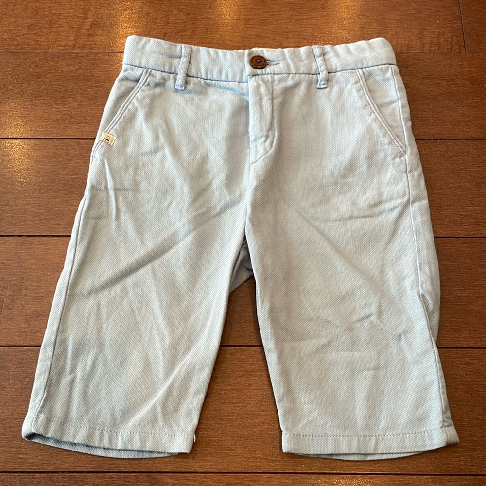 Zara Delicate Knit Baby blue shorts